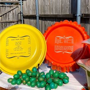 Pair of vintage recipe tins